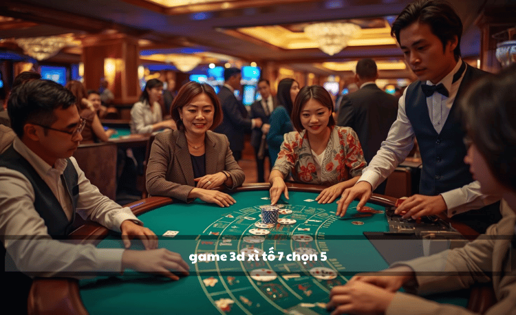Game 3D xì tố 7 chọn 5